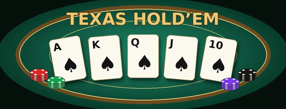 Boombala 3B Texas Hold'em poker masası, kartlar ve çip yığınları